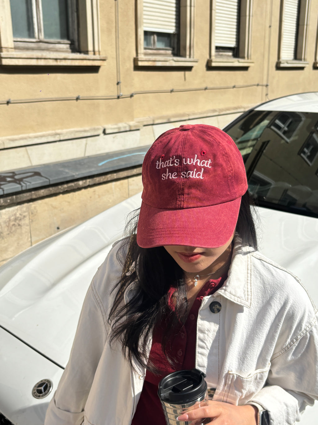 „that’s what she said” gewaschen in verschiedenen Farben - Handmade Present