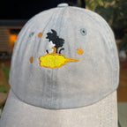 Dragon ball - Son Goku gewaschen in verschiedenen Farben - gewaschene Basecap - Handmade Present