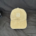 „It is what it is“ gewaschen in verschiedenen Farben - gewaschene Basecap - Handmade Present