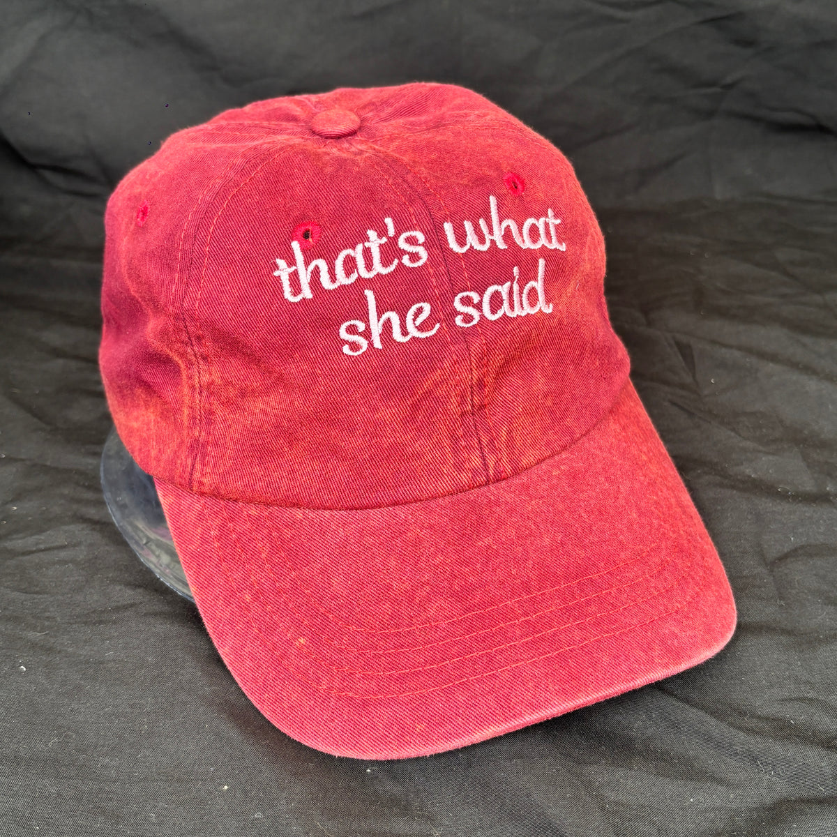 „that’s what she said” gewaschen in verschiedenen Farben - Handmade Present