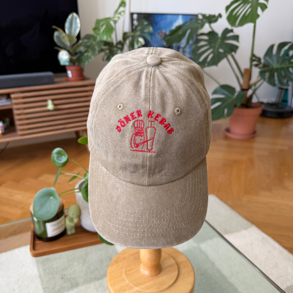 Döner Kebab Cap gewaschen in verschiedenen Farben - gewaschene Basecap - Handmade Present