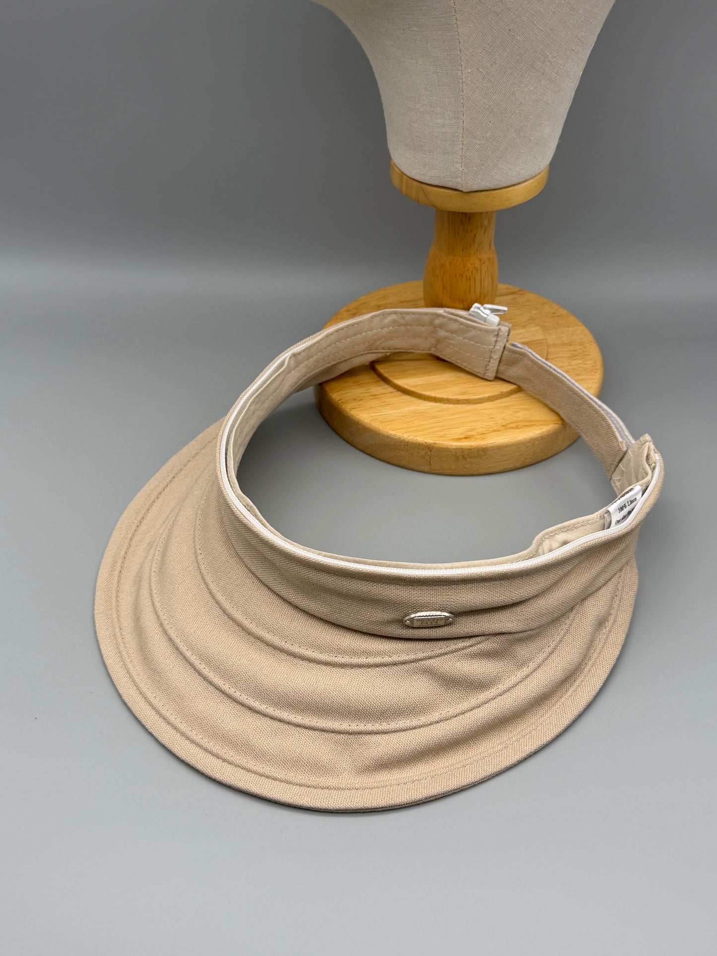 Zip Flex - Leinen Sonnenhut für Damen PS-141 LN