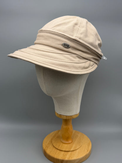 Zip Flex - Leinen Sonnenhut für Damen PS-141 LN