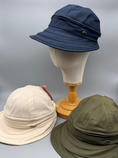 Zip Flex - Leinen Sonnenhut für Damen PS-141 LN