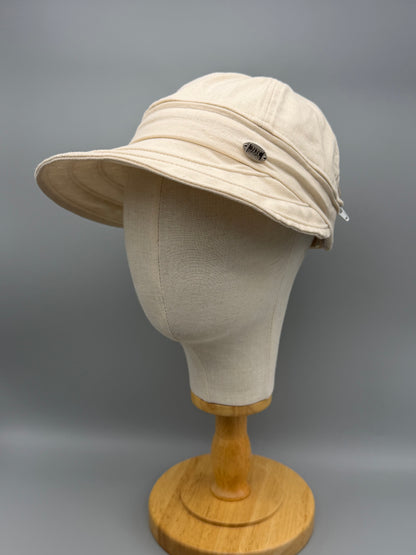 Zip Flex - Leinen Sonnenhut für Damen PS-141 LN