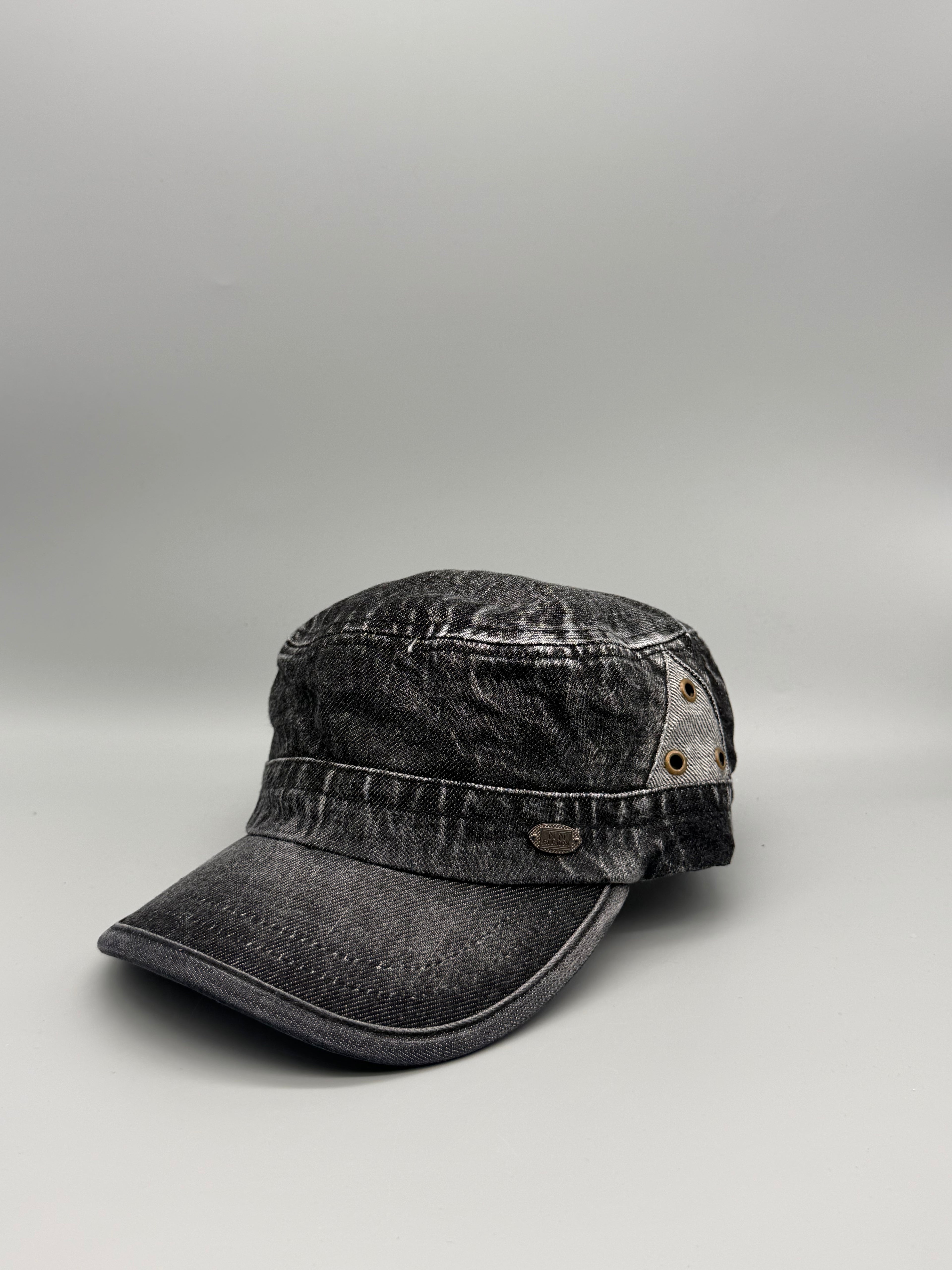 Military Cap Denim Jeans PS-131BL