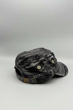 Military Cap Denim Jeans PS-133BL