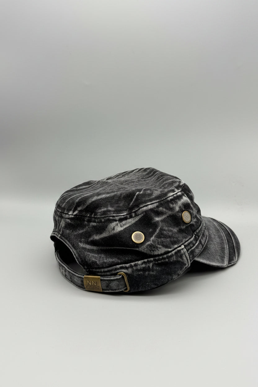 Military Cap Denim Jeans PS-133BL