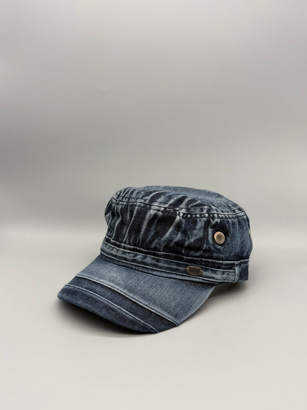 Military Cap Denim Jeans PS-133BL