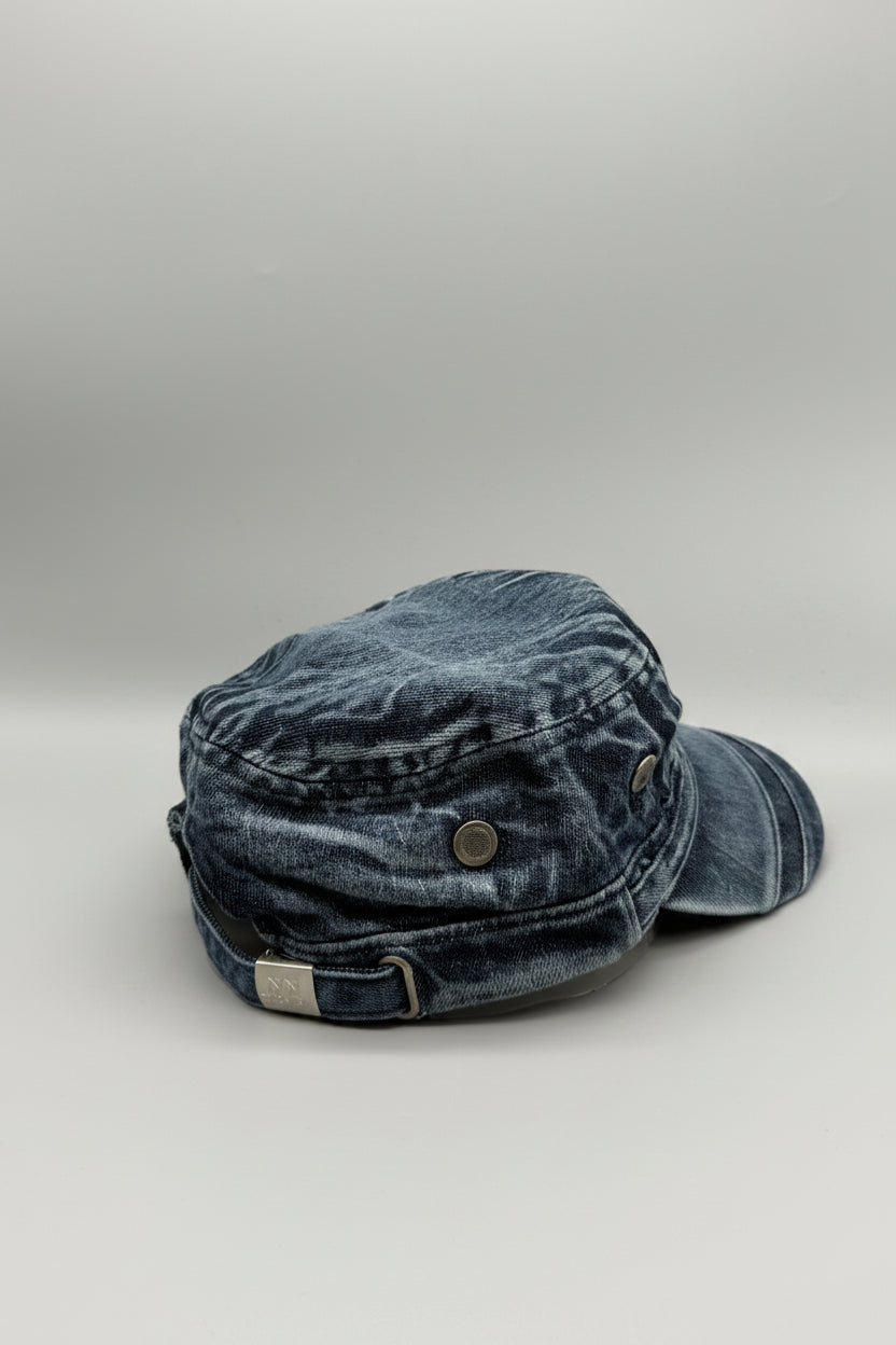 Military Cap Denim Jeans PS-133BL