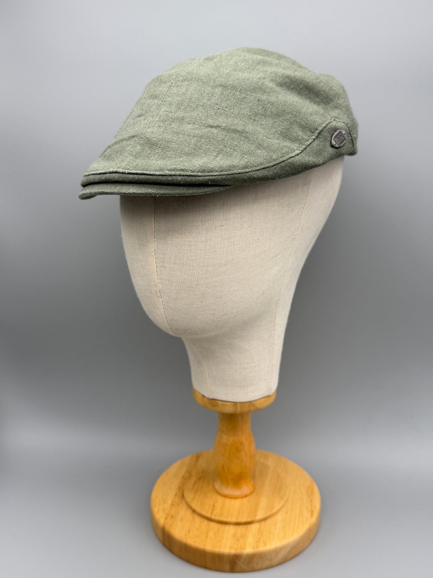 Schiebermütze Leinen, Flat Cap NN-023