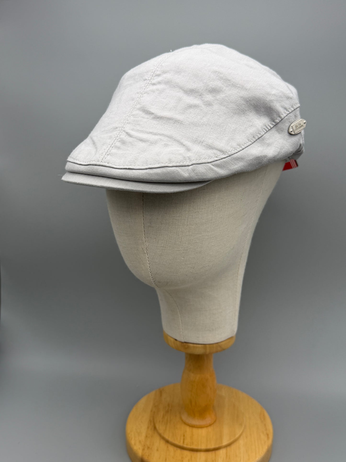 Schiebermütze Leinen, Flat Cap NN-023
