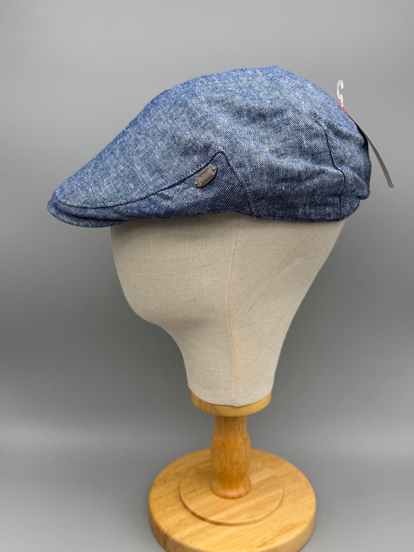 Schiebermütze Leinen, Flat Cap NN-023