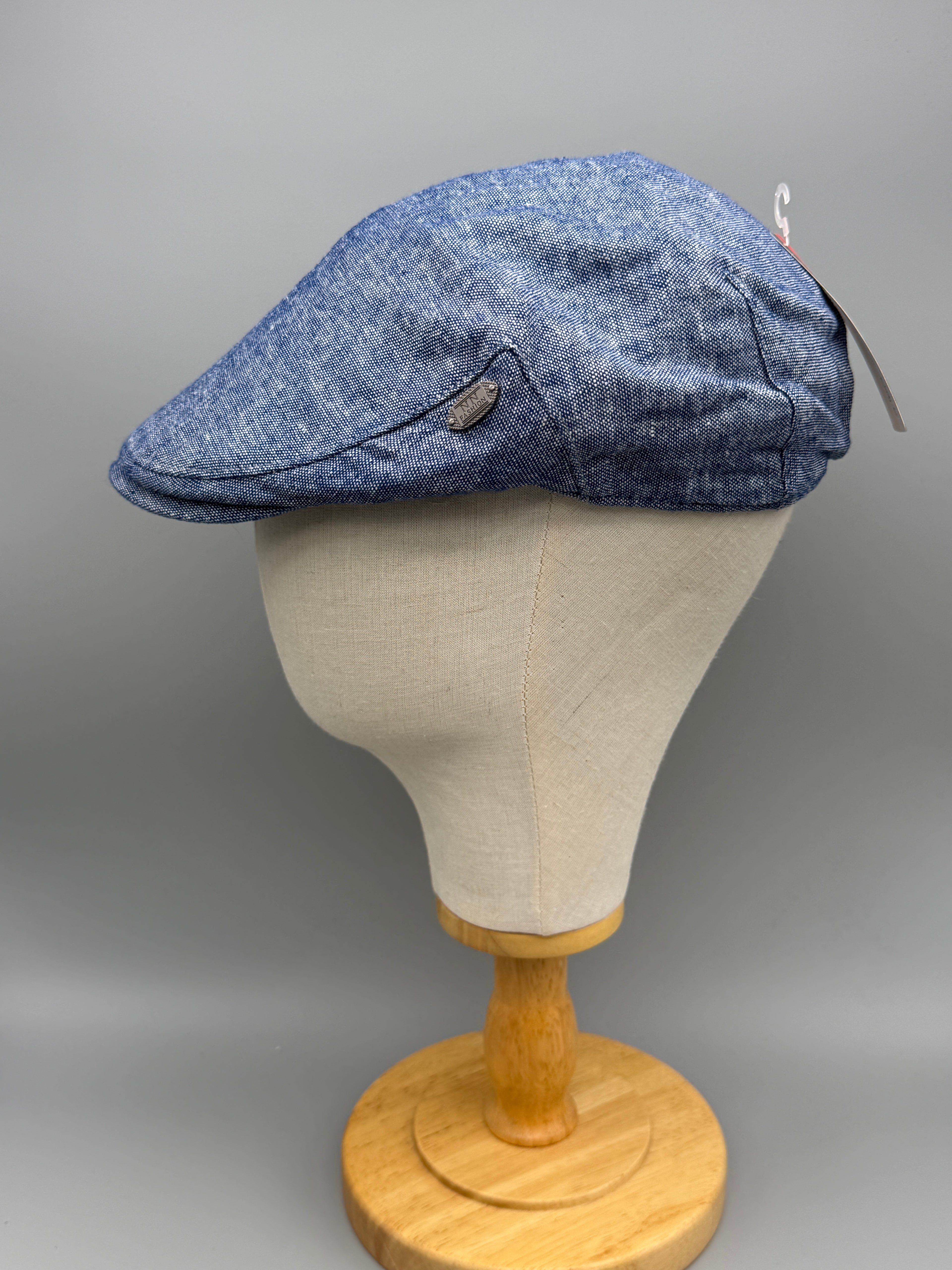 Schiebermütze Leinen, Flat Cap NN-023