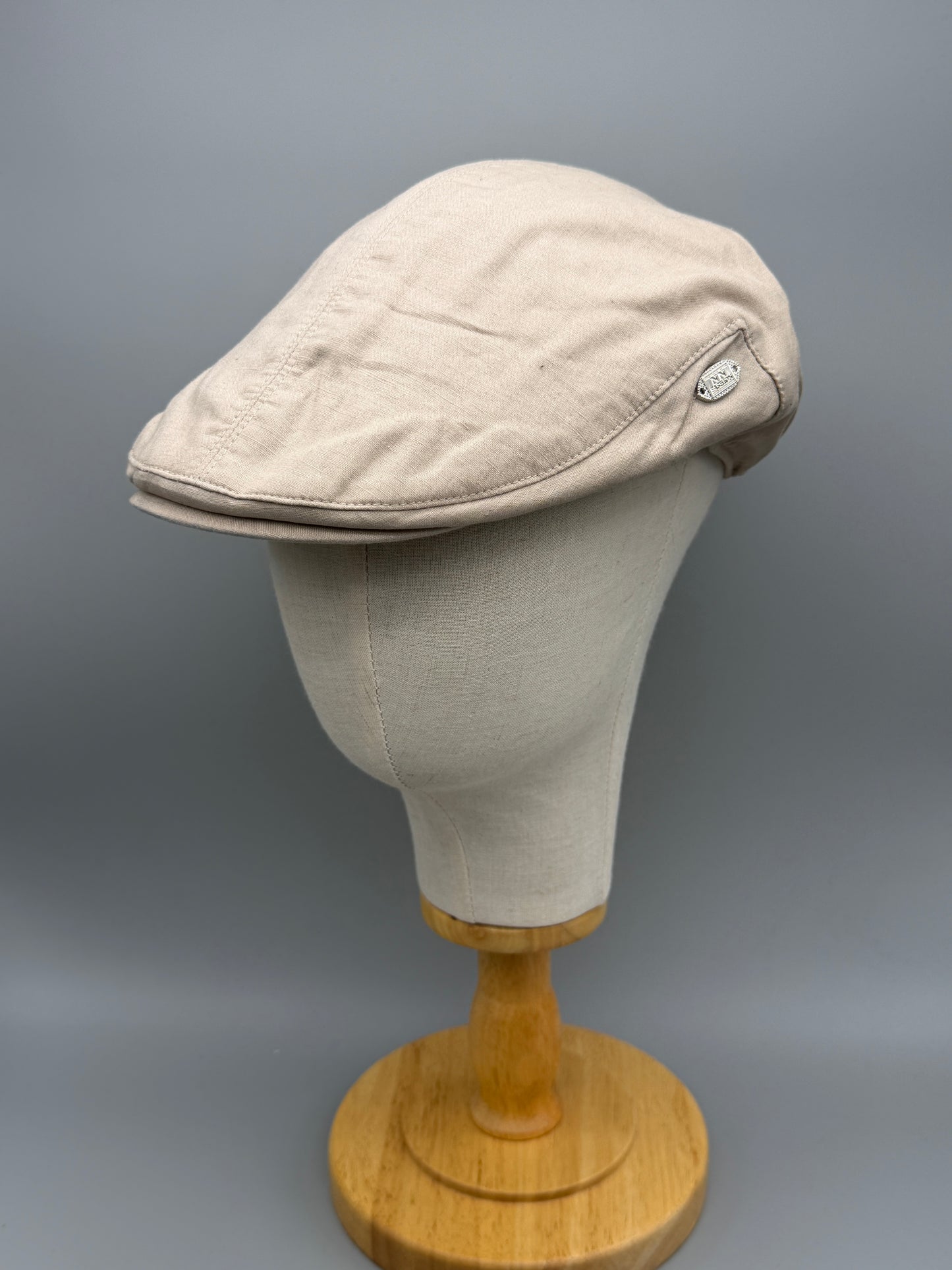 Schiebermütze Leinen, Flat Cap NN-023