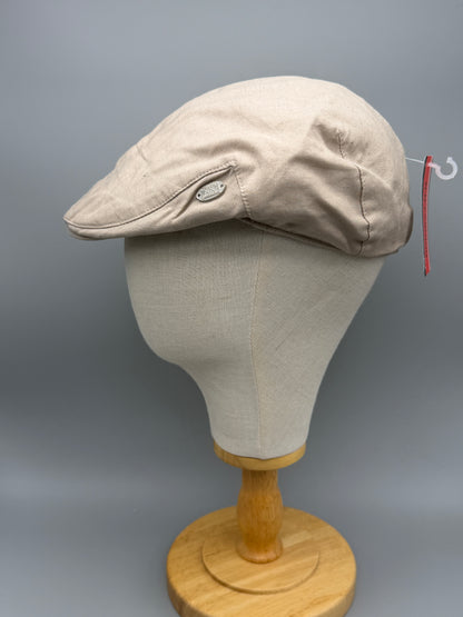 Schiebermütze Leinen, Flat Cap NN-023