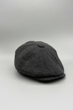 Schiebermütze / Ballonmütze / Flatcap Fischgräte NN_D021