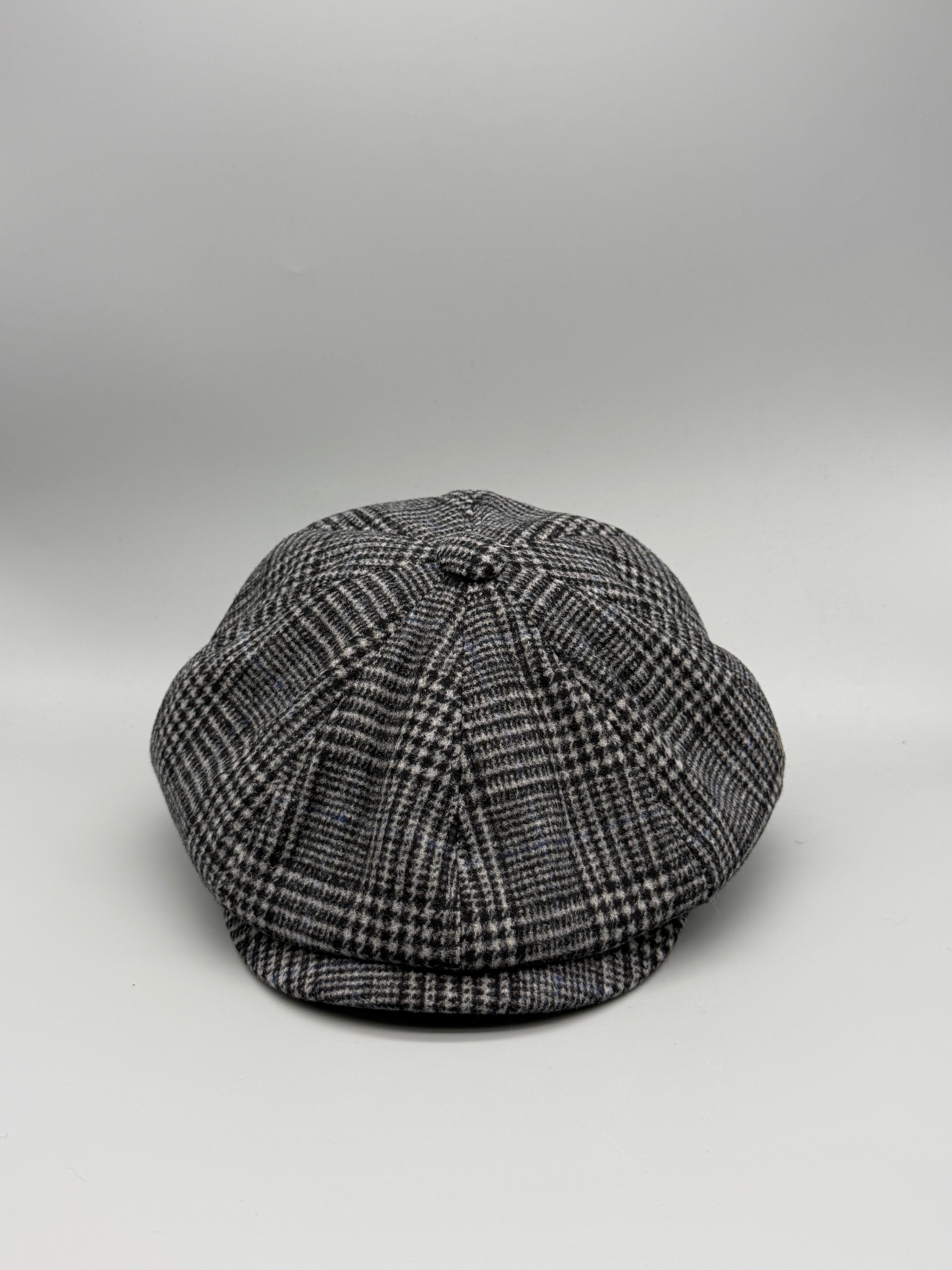 Schiebermütze / Ballonmütze / Flatcap Fischgräte NN_D021