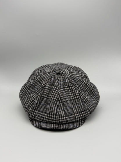 Schiebermütze / Ballonmütze / Flatcap Fischgräte NN_D021