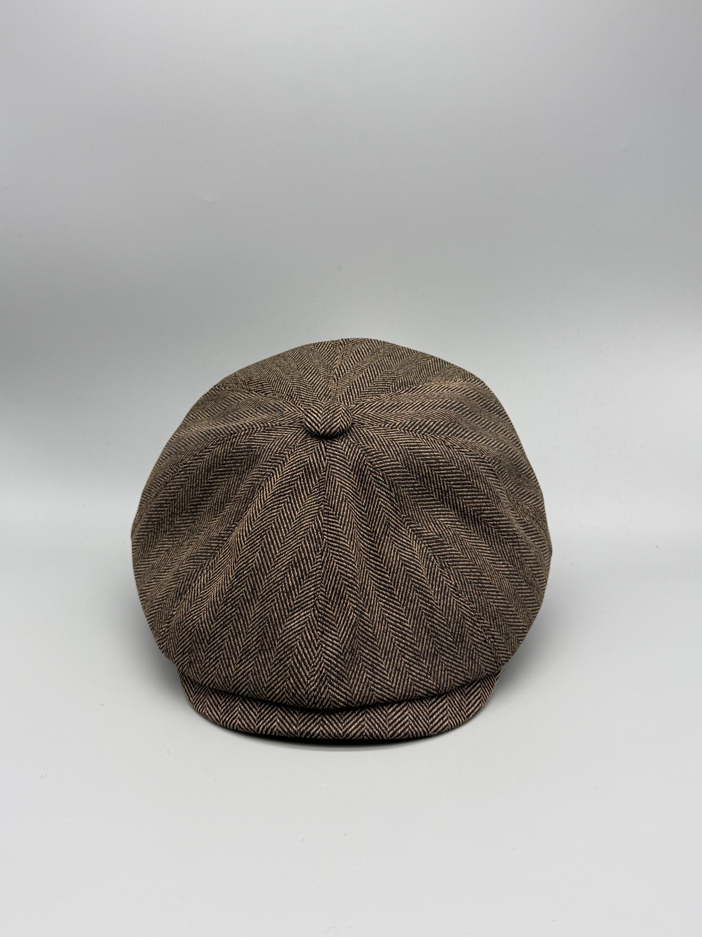 Schiebermütze / Ballonmütze / Flatcap Fischgräte NN_D021