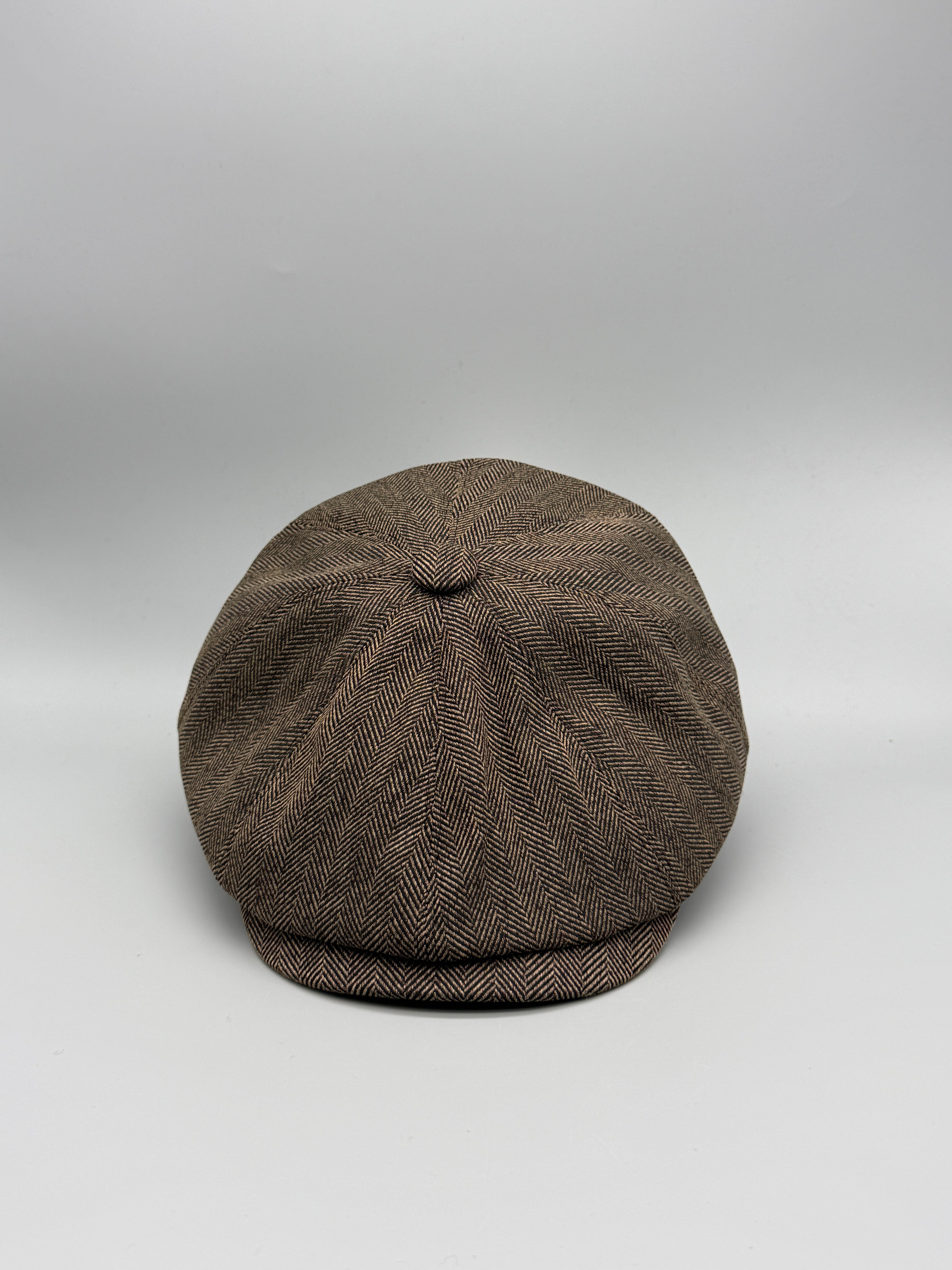 Schiebermütze / Ballonmütze / Flatcap Fischgräte NN_D021