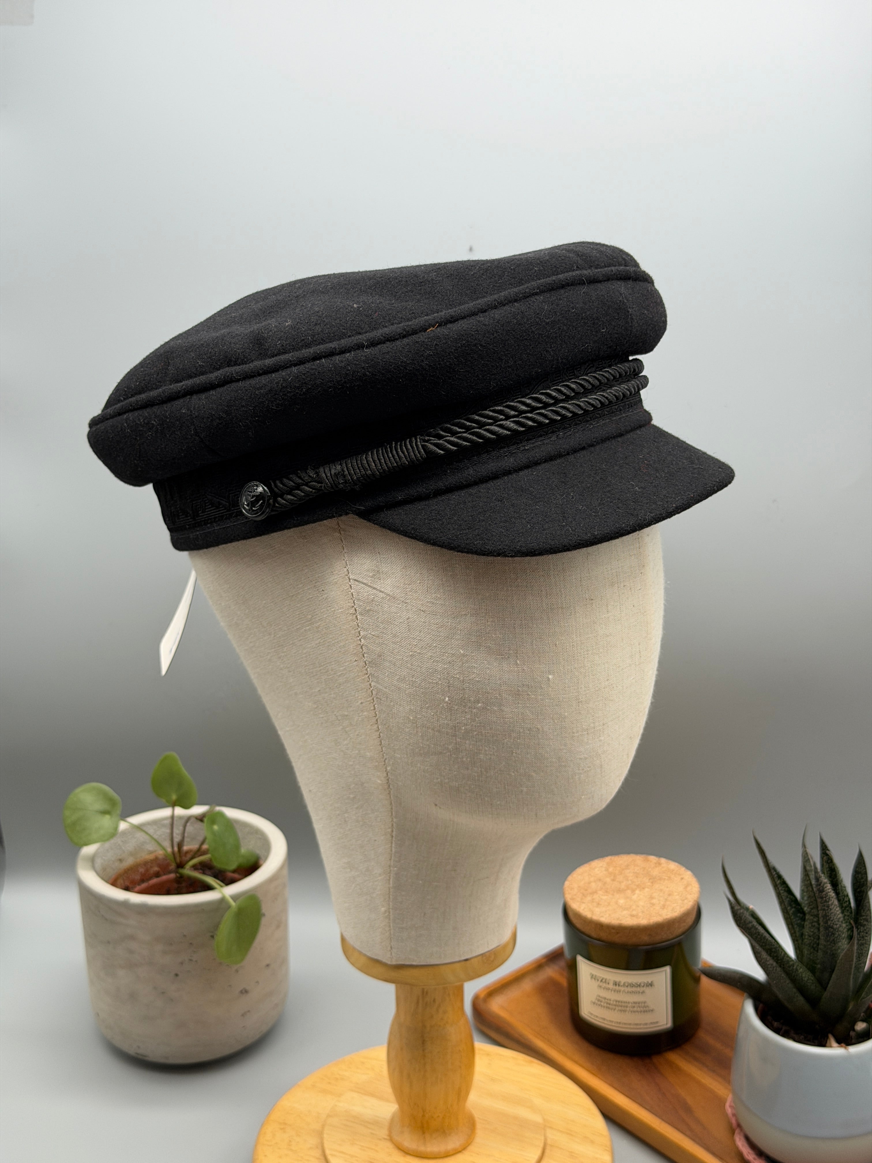 Elbsegler Tuch Mütze Black & Navy