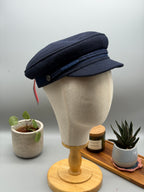 Elbsegler Tuch Mütze Black & Navy