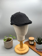 Leinen Flatcap in vielen Farben - Luftige Sommer Schiebermütze verstellbar - Leichte Kappe PS-59 LN