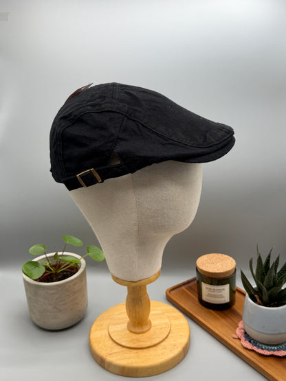 Leinen Flatcap in vielen Farben - Luftige Sommer Schiebermütze verstellbar - Leichte Kappe PS-59 LN