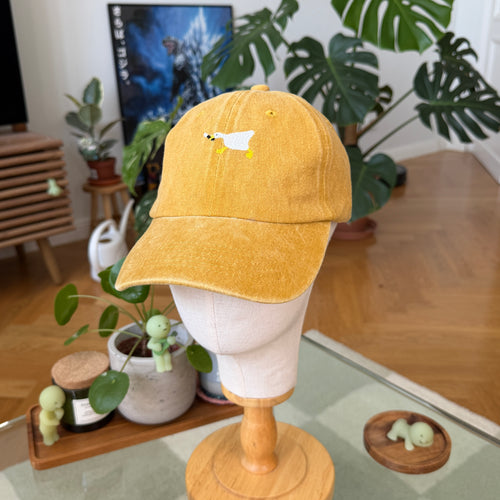 Angry Gans Cap gewaschen in verschiedenen Farben - Handmade Present