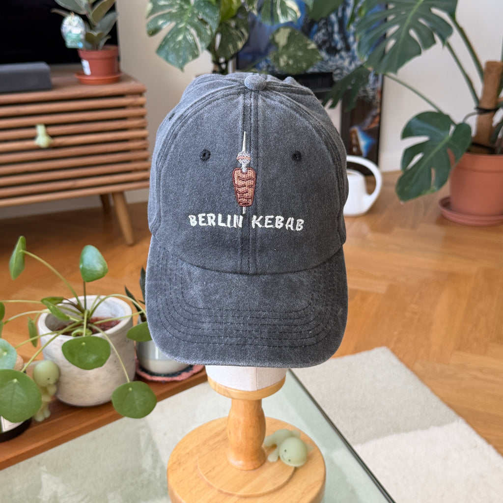 Berlin Kebab Cap gewaschen in verschiedenen Farben - Handmade Present