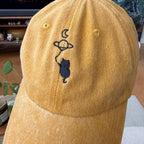 Oversimulated Cap gewaschen in verschiedenen Farben - gewaschene Basecap - Handmade Present