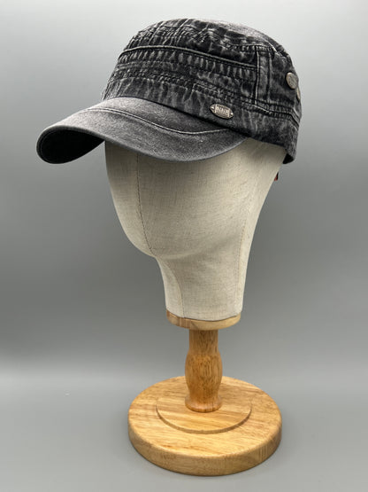 Denim Jeans Cap Black & Navy PS-71