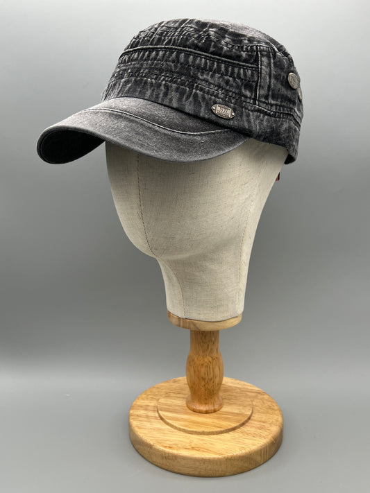 Denim Jeans Cap Black & Navy PS-71