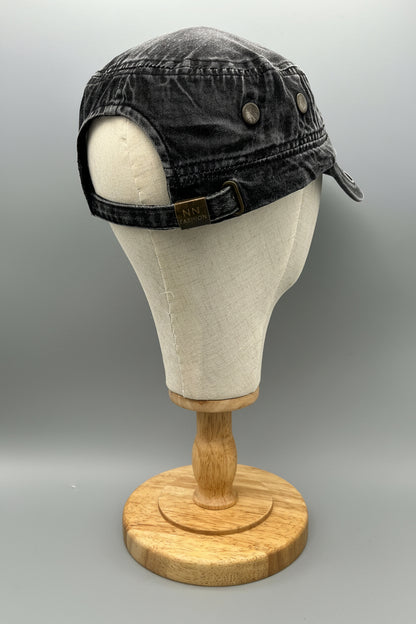 Denim Jeans Cap Black & Navy PS-71