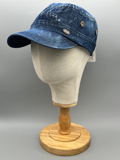 Denim Jeans Cap Black & Navy PS-71