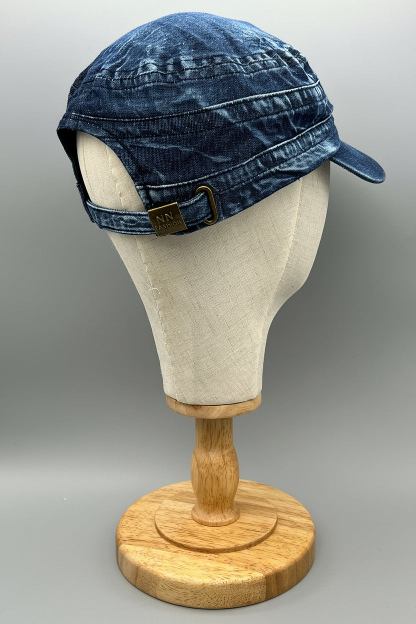 Denim Jeans Cap Black & Navy PS-71