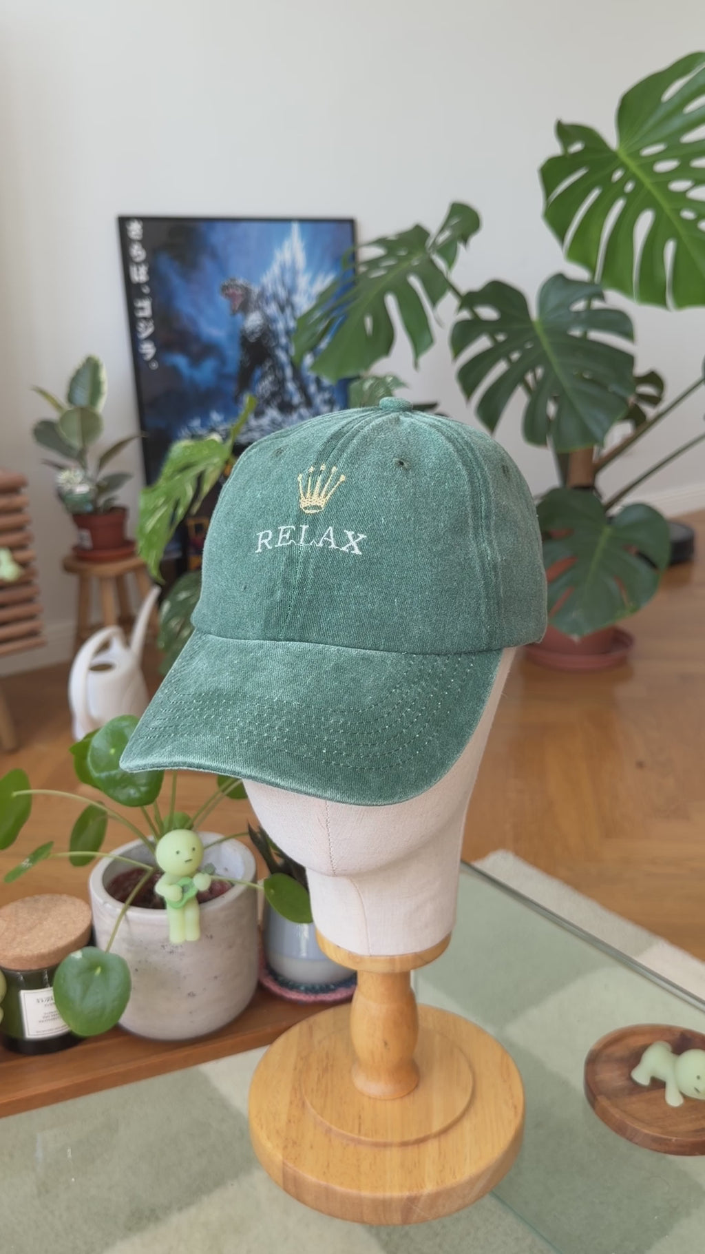 Relax Cap gewaschen in verschiedenen Farben - gewaschene Basecap - Handmade Present