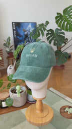 Relax Cap gewaschen in verschiedenen Farben - gewaschene Basecap - Handmade Present
