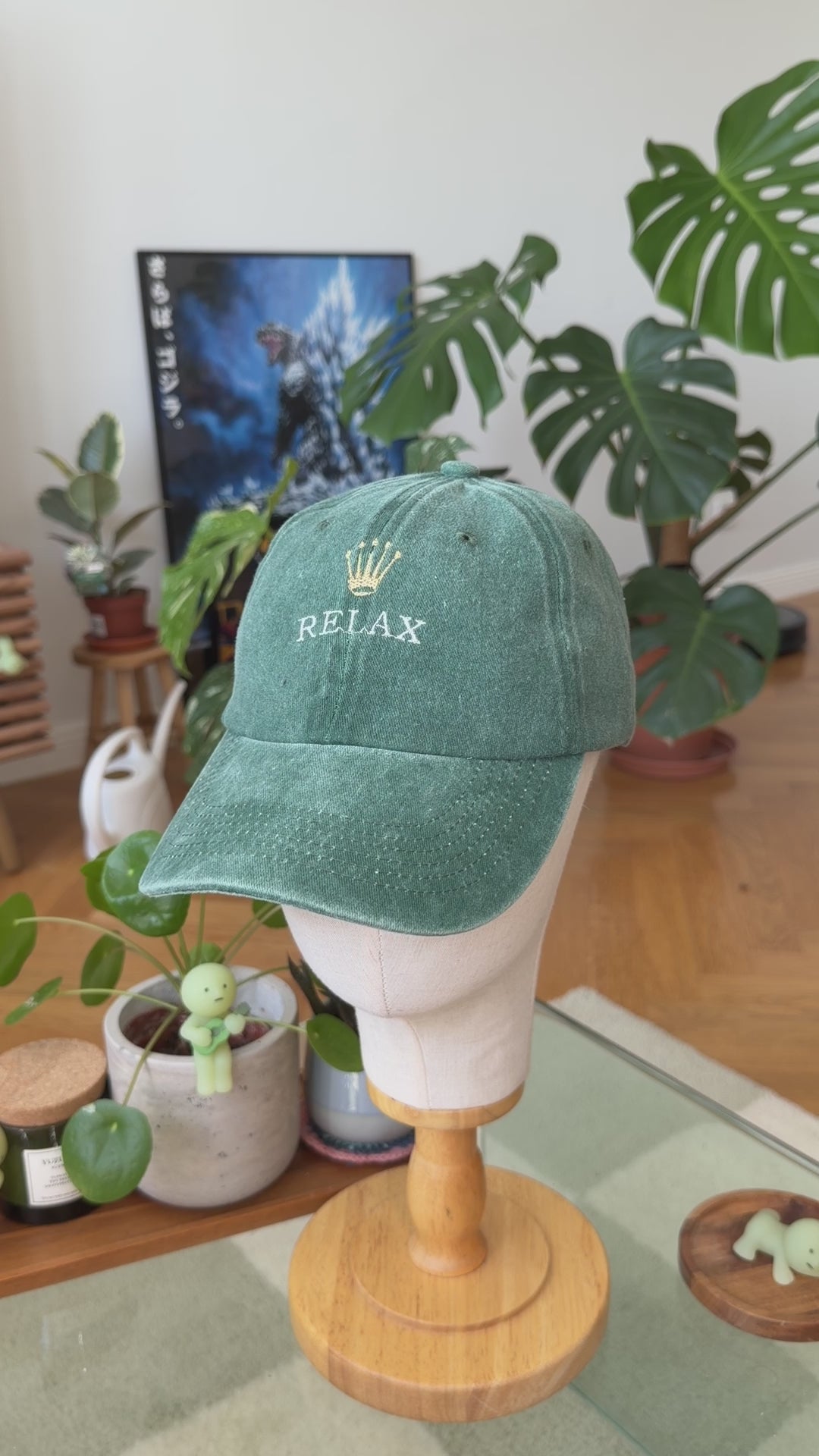 Relax Cap gewaschen in verschiedenen Farben - gewaschene Basecap - Handmade Present